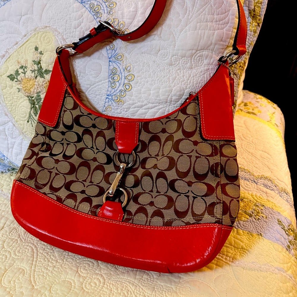 Coach shoulder bag.